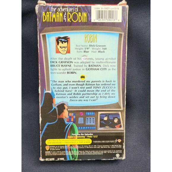 The Adventures of Batman and Robin "THE JOKER" & "ROBIN" on VHS - Picture 4 of 8
